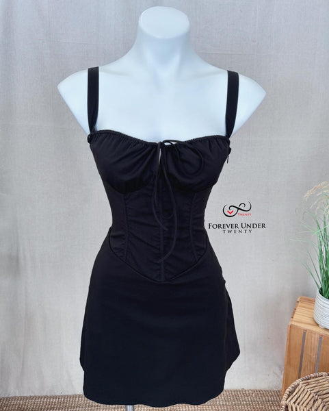 Cinched Corset Dress