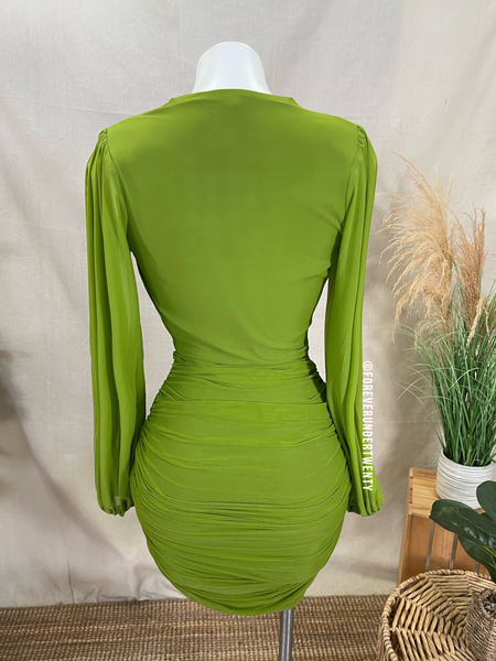 Seductress Dress (Lime)