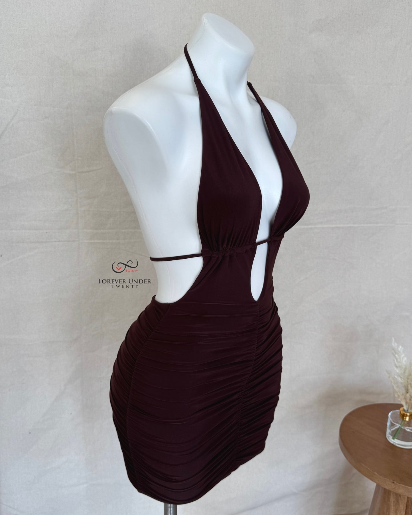 Halter Up Dress