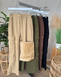 Camp Fleece Lined Cargos