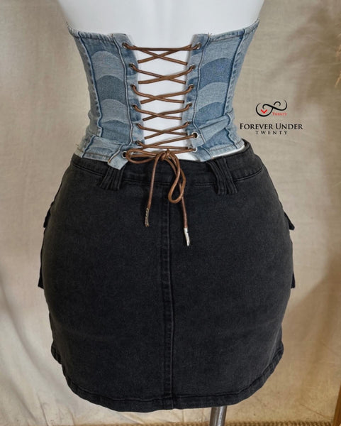 Hi Tide Denim Corset